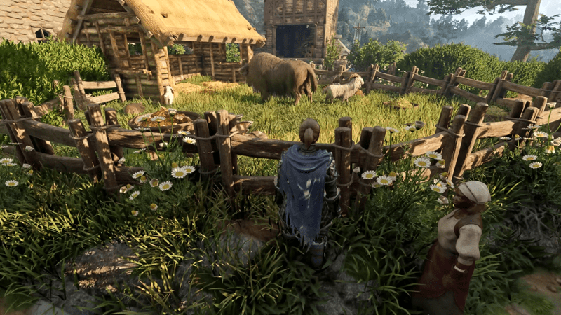 Townsfolk, assistants and pets at a player base