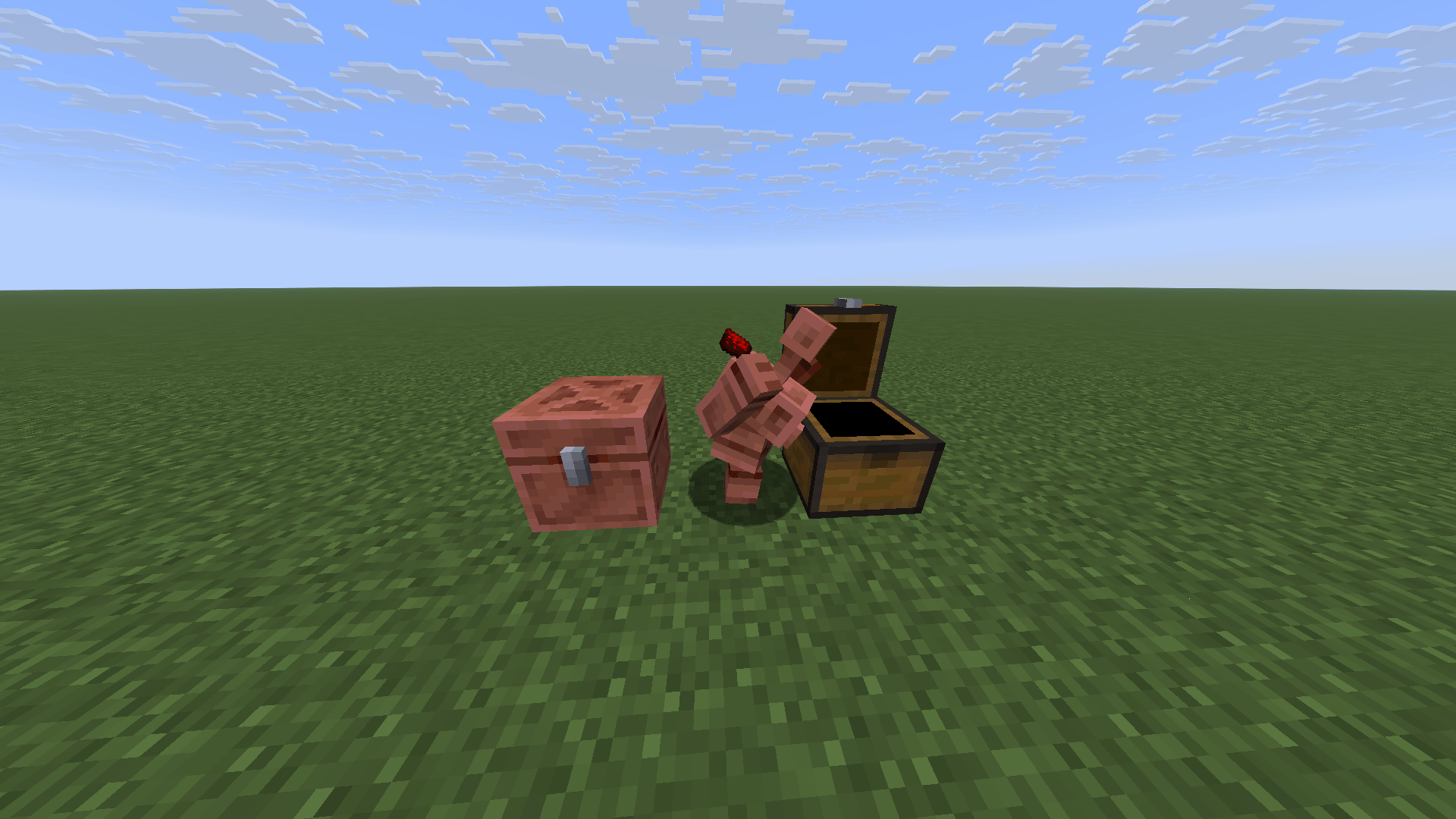 铜链、铜栏杆和铜火把建筑套装