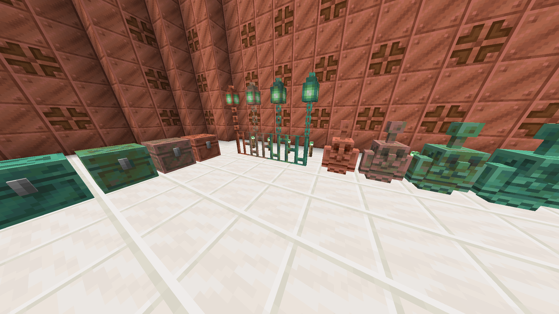 所有类型的木材架子展示物品