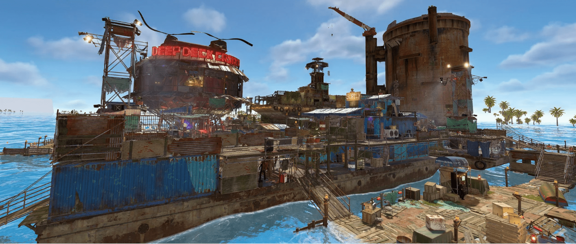 漂浮城市概念图