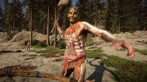 Attackeras av en kannibal på din Sons of the Forest-server