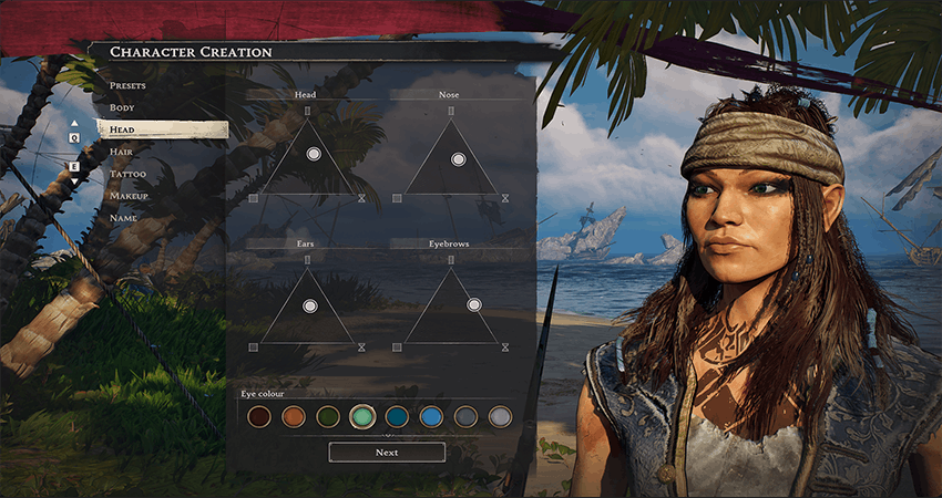 Windrose character creation