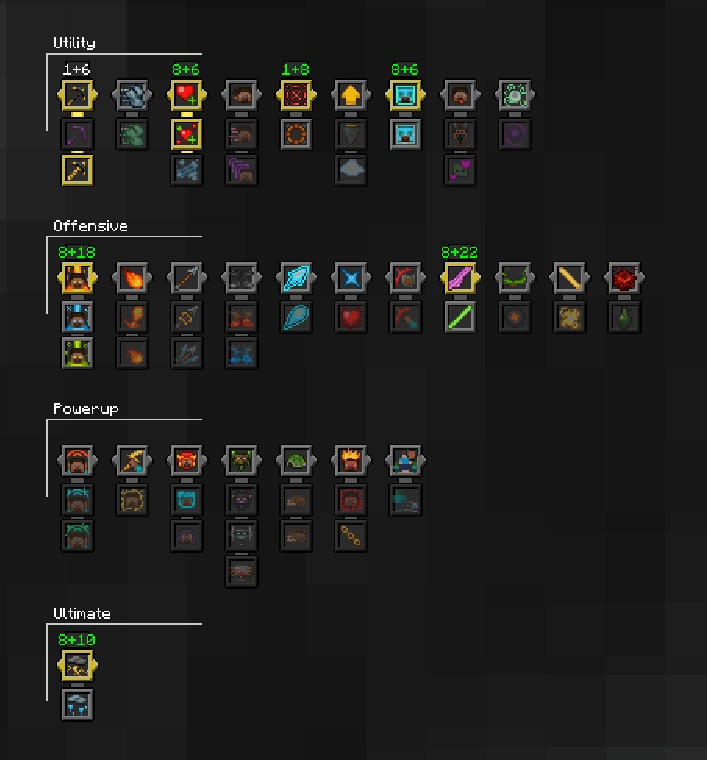 Wold's Vaults talent tree and abilities