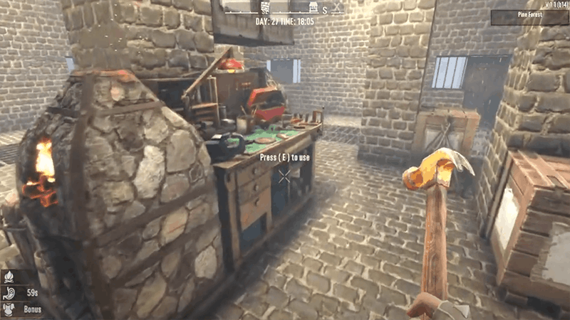 7 Days to Die crafting skills cooking and farming