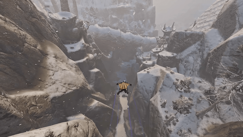 Albaneve Summits snowy peaks and gliding updrafts