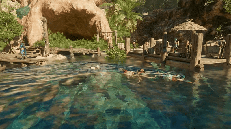 使用水建造;门、轮子和灌溉