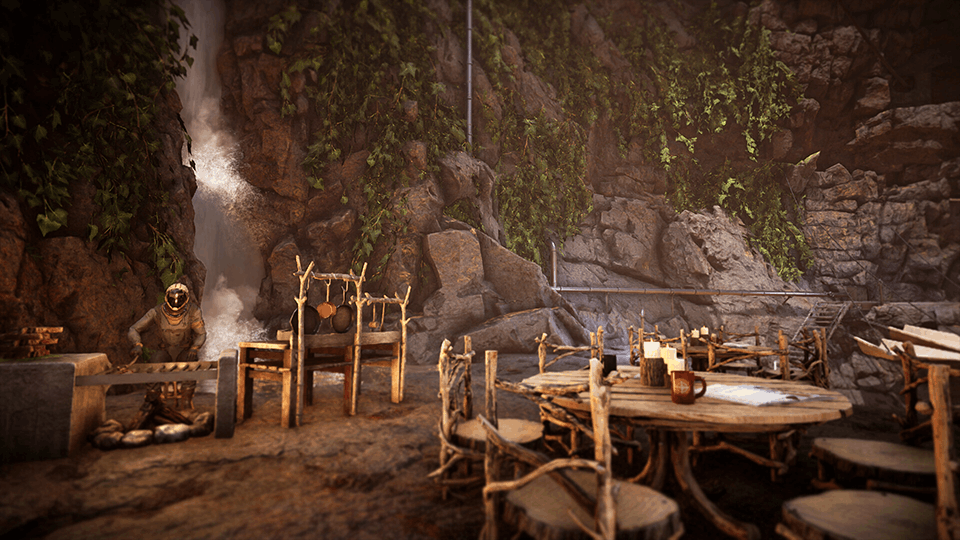 Hoverframe vehicle in Icarus Dangerous Horizons